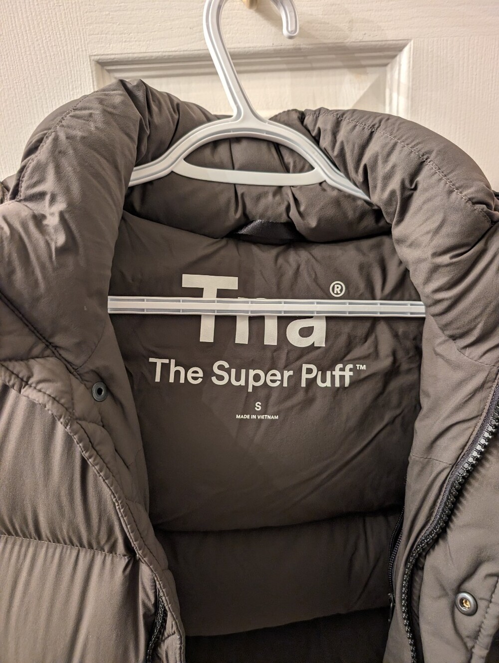 TNA Superpuff Vest Small Olive Green